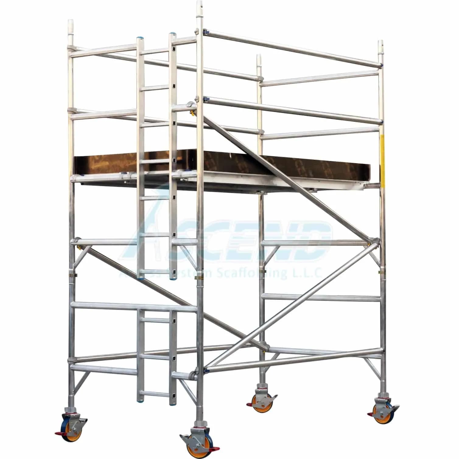 Aluminum Tower – Double Width (140 cm x 255 cm) – Platform 2.5 m