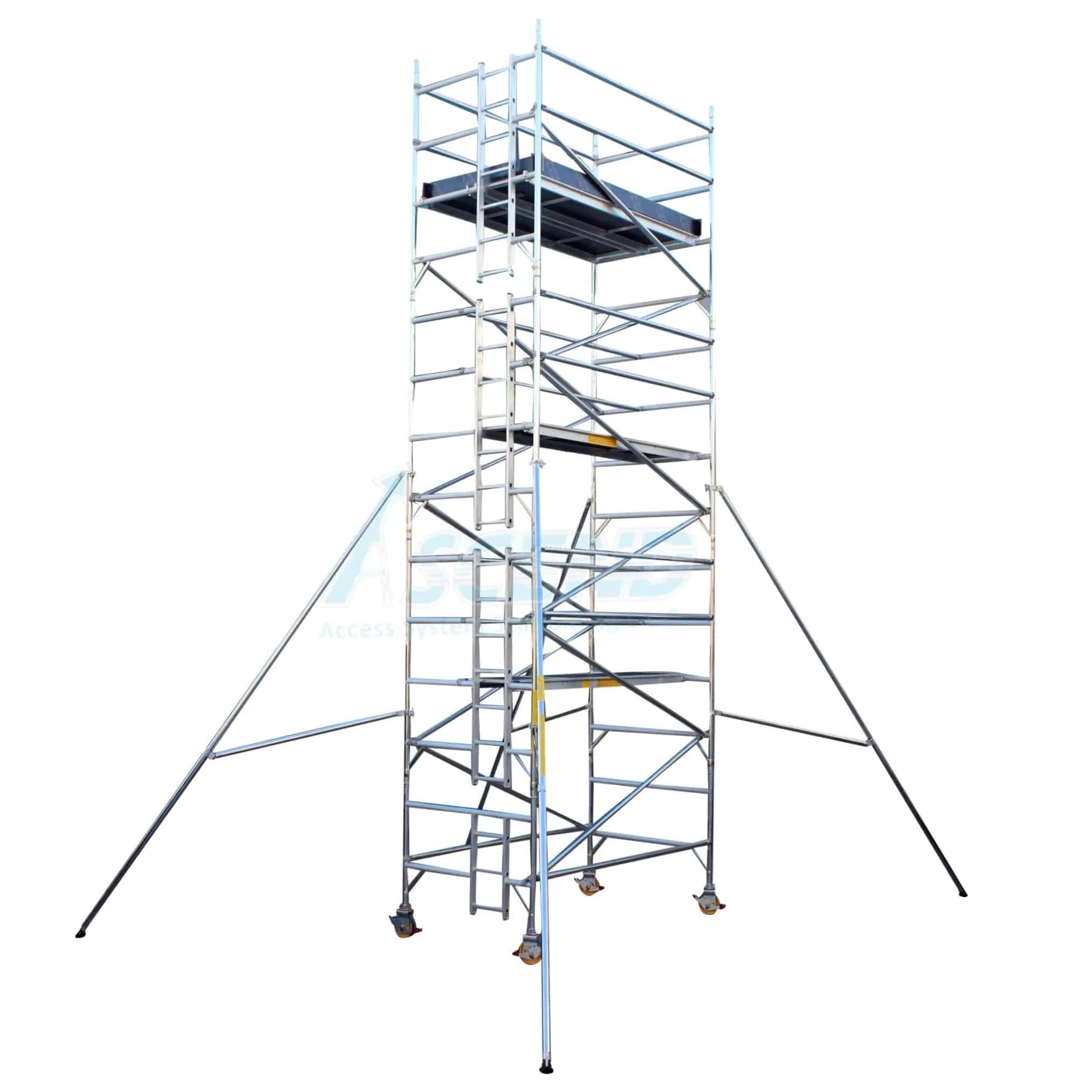 Aluminum Tower – Double Width (140 cm x 255 cm) – Platform 5.0 m