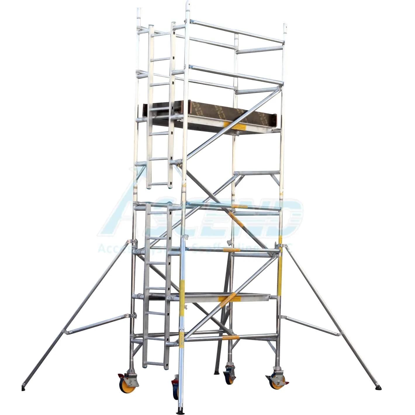 Aluminum Tower – Single Width (80 cm x 178 cm) Platform 2.5 m