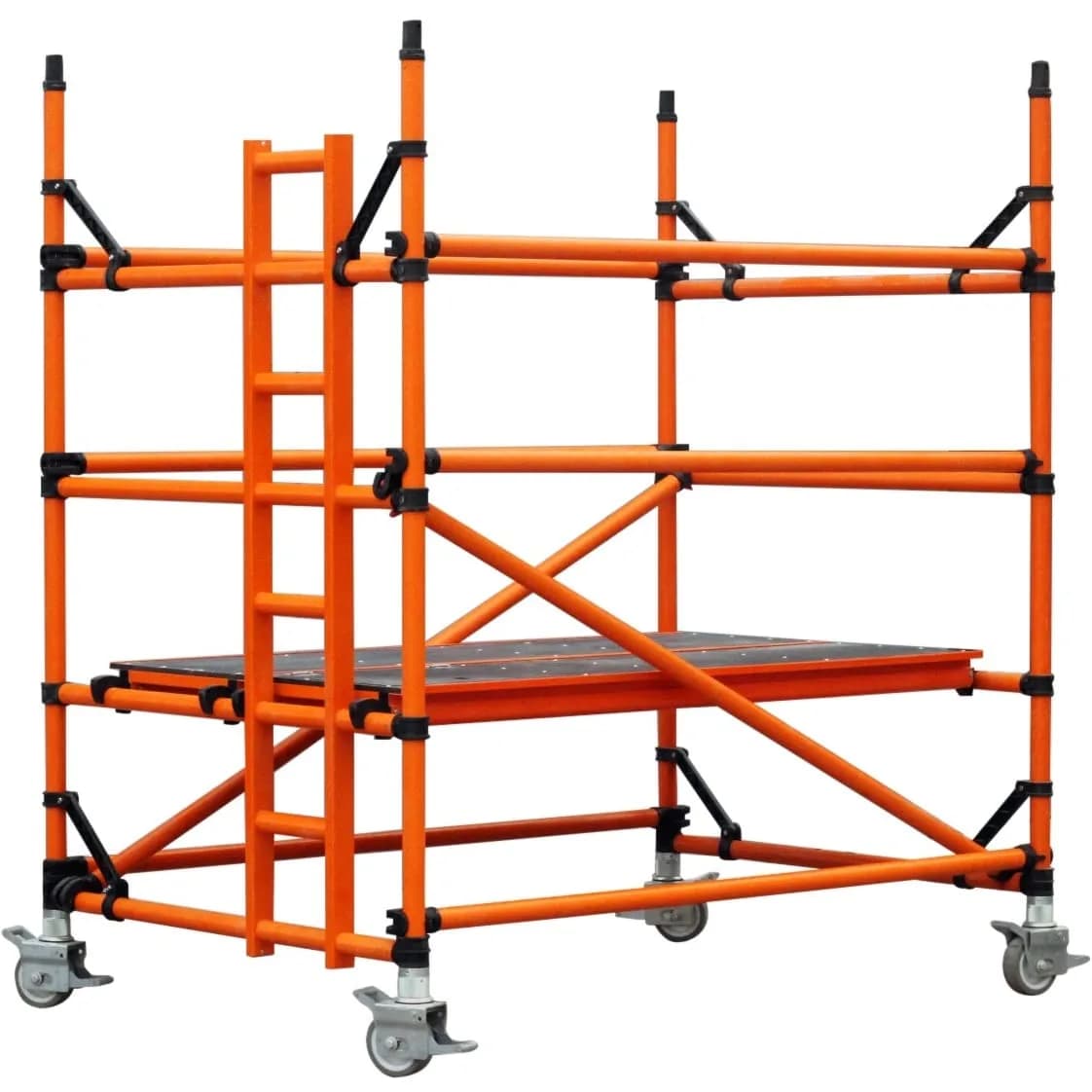 Fiberglass Tower - Double Width (141 cm x 210 cm) - Platform 1.0 m
